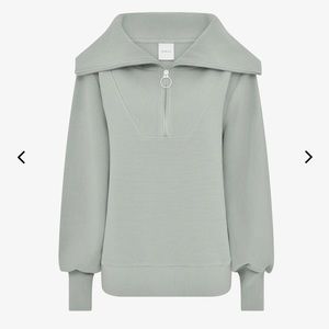 Varley Vine Half Zip Desert Sage Small